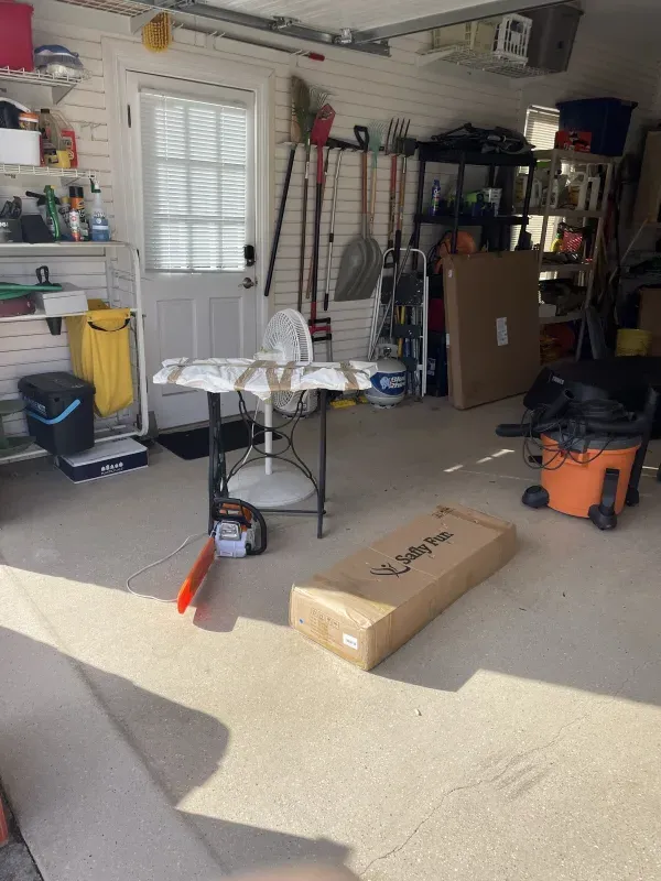Before junk removal